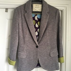 CARTONNIER Dashes Knit Blazer Anthrologie